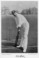 W.W. Read, de Famous Cricketers and Cricket Grounds, publié par Hudson et Kearns, 1895
